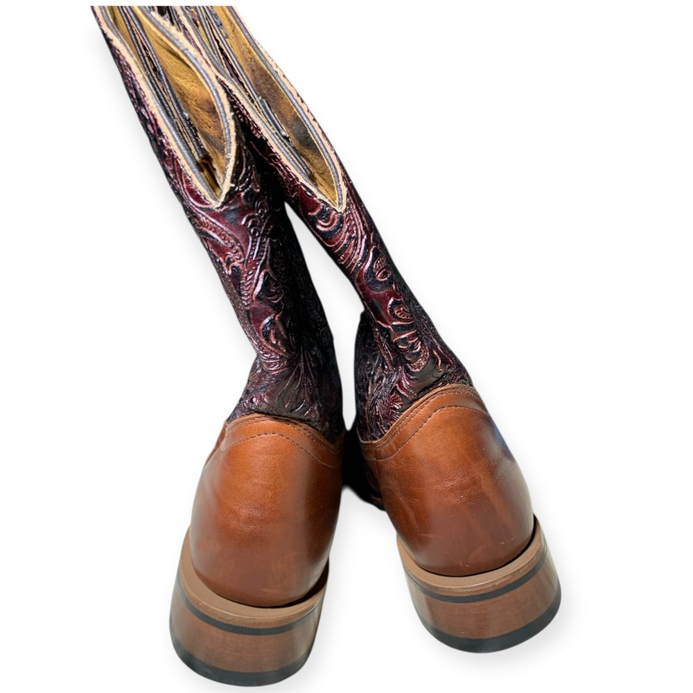 Boulet Ladies Western Boots Dankan Brown 2050 - Picture 4 of 16